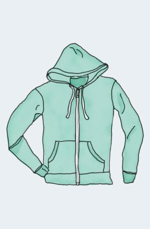 Hoodie with Zipper